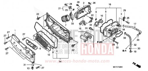 FILTRE A AIR FJS600A7 de 2007